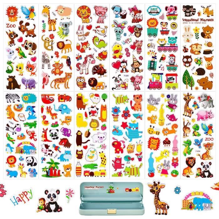 50 Autocollants Chevaux COLOFALLA - Décoratifs, Imperméables, Réutilisables | Pour Enfants Et Déco