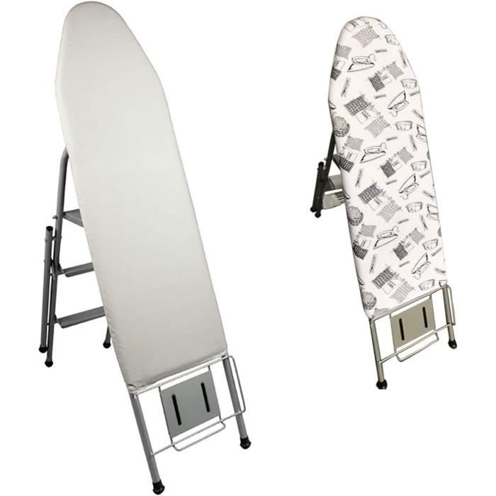 Pocket Planche à Repasser Pliante 89x33cm - Avec Pieds Antidérapants Et Housse Résistante
