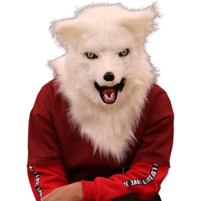 Costume Renard Furry – Masque, Queue, Pattes, Collier… Ensemble Complet Pour Cosplay, Fête, Halloween