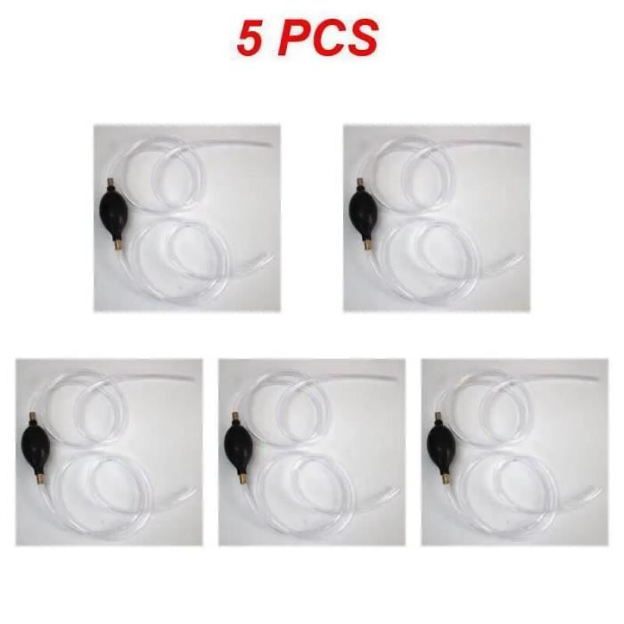 Pompe Manuelle De Transfert Avec Tuyau – Pour Essence, Huile, Eau – Siphon à Poire