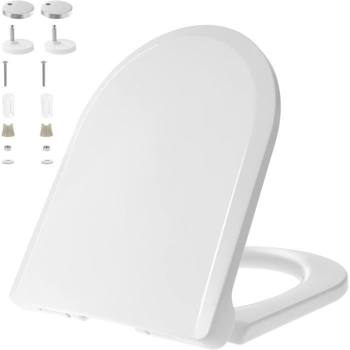 Siege de top toilette fermeture lente