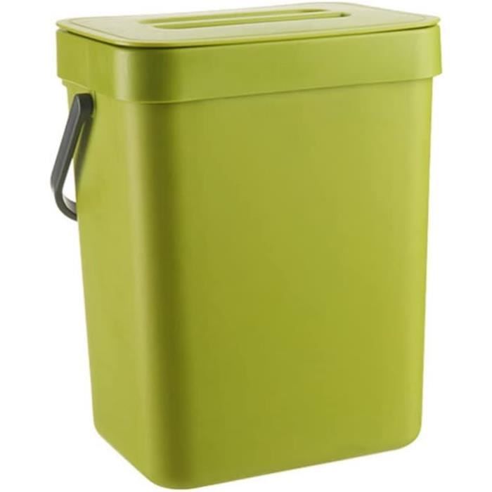 Bacs à ordures de cuisine Poubelle peut suspendre la corbeille de déchets  pour la porte de l' armoire de cuisine, mini- poubel[1594] - Cdiscount  Maison