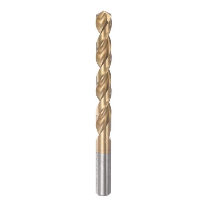 Foret Conique Hélicoïdal 3-13mm HSS Titane - Perçage Bois, Métal, Plastique - Tige 1/4"
