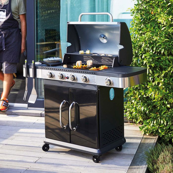 Barbecue Et Plancha Au Gaz