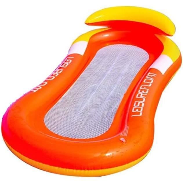 Bouée Donut Géante Pour Piscine Ou Plage - Diamètre 90 Cm, Gonflable Et Résistante | Pour Adultes Et Enfants, Flottaison Optimale, Design Coloré
