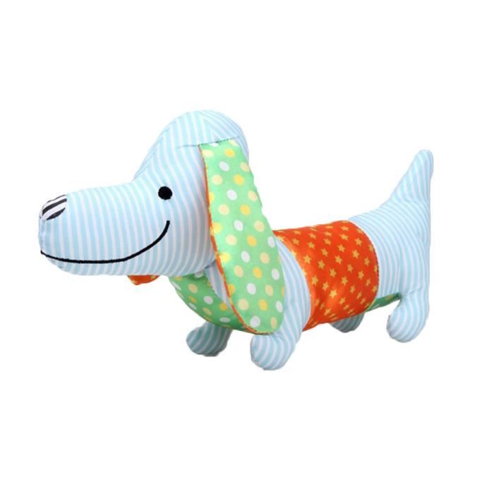 Forme Chien Animal En Peluche Interactive Sound Squeaky Bébé Kid Jouet Whicloud6914