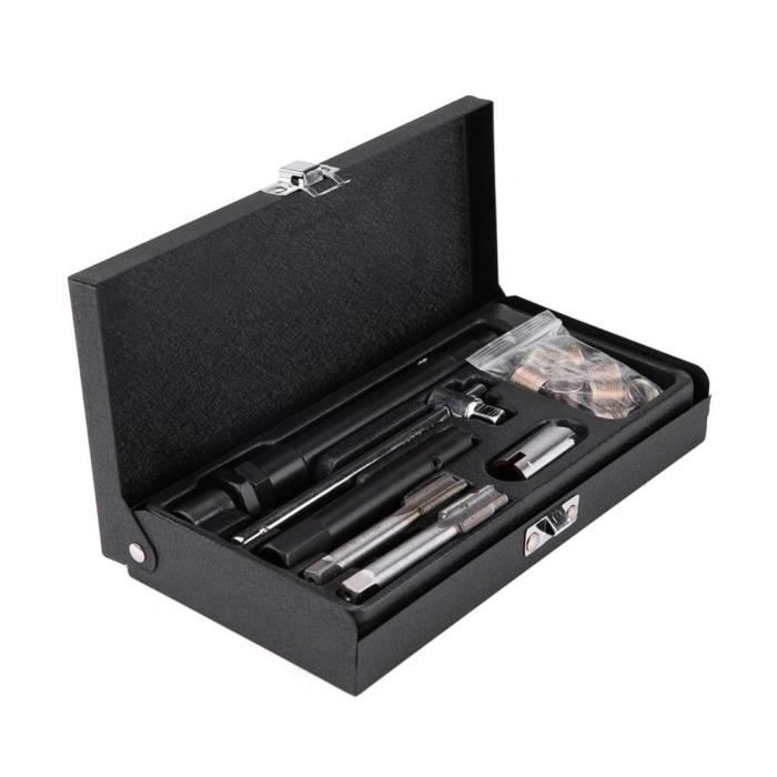 Kit Réparation Filetage Bougies M14x1,25 | Douilles Filetées & Taraud | Neuf | Marque GEPCO | Réf. AT0361