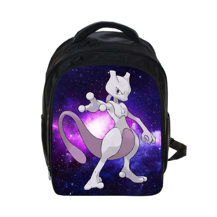 Sac A Dos Dessin Anime Pokemon Mewtwo Galaxy Cartables Cool