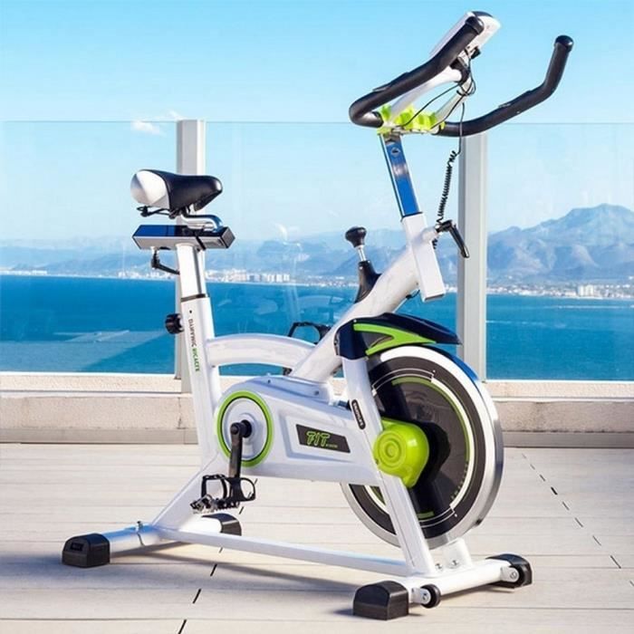 Velo spinning biking Fitness indoor Pro Training white 16kg