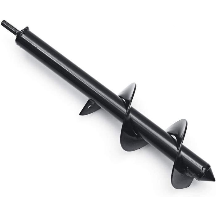 Tarière Pour Perceuse WERHE - Ø 50mm, Longueur 450mm - Pour Plantation Jardin, HEX 8mm