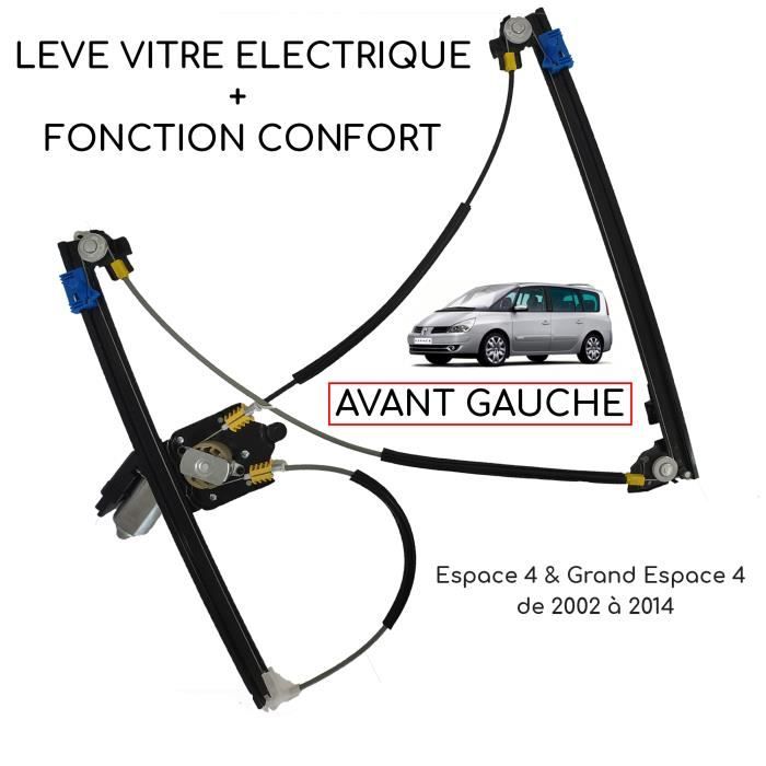 Bouton de lève vitre avant gauche (avec fonction confort) pour