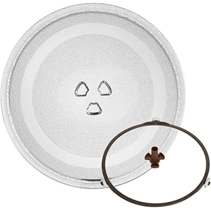 Plateau tournant en verre - Daewoo - Diamètre 255mm - Compatible micro