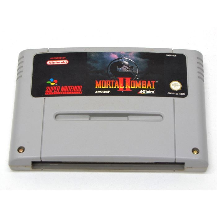 Mortal Kombat 2 Snes Super Nintendo - vue 2