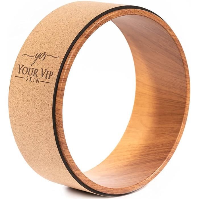Fizyo Roue pour Yoga et Pilates 33 cm - Anneau pour étirer le dos, améliorer l'équilibre et la flexibilité, rouleau antidérapant