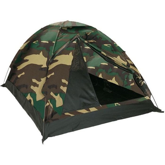 Stealth Gear Tente de camouflage pour 2 personnes avec chaise