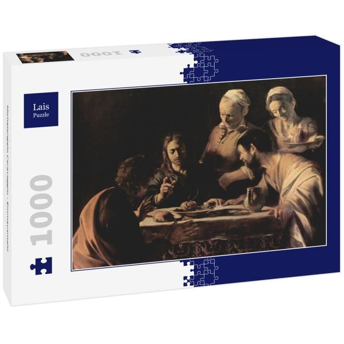 Lais Puzzle Michelangelo Caravaggio Le repas d #39 Emmaüs 1 000