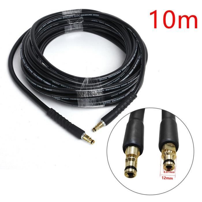 Aim Tools Tuyau de Nettoyage Haute Pression 15M 160Bar Déboucheur Canalisation Tuyau de Vidange avec Buse à Jet, Buse Rotatif et Adaptateurs pour Kärcher K2 K3 K4 K5 K6 K7 et Lavor Aim Tools Tuyau de Nettoyage Haute Pression 15M 160Bar Déboucheur Canalisation Tuyau de Vidange avec Buse à Jet, Buse Rotatif et Adaptateurs pour Kärcher K2 K3 K4 K5 K6 K7 et Lavor