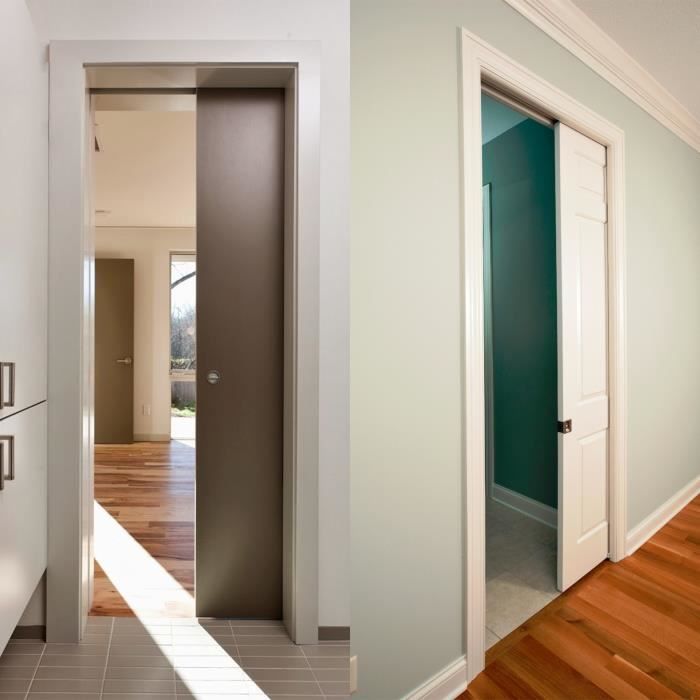 Wallpaper Encadrement Rail Porte Simple Avec Systeme Coulissante Cadre For Android