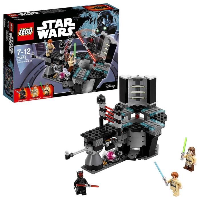 LEGO Star Wars - Duel on Naboo - 75169 - Jeu de Construction - 208 pièces - Trois figurines