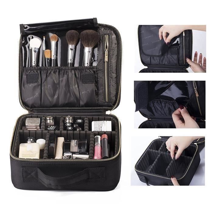 Train Malette De Maquillage Professionnel Beauty Case Trousse