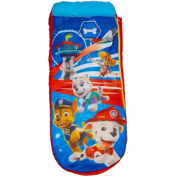 Paw Patrol - LA PAT PATROUILLE Lit junior ReadyBed - Lit gonflable pour  enfants avec sac de couchage intégré - Lits d'appoint - Rue du Commerce