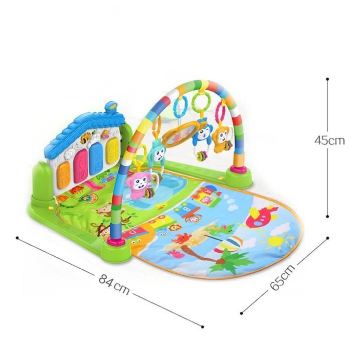 Tapis D Eveil Grand Tapis De Jeu Puzzle Pour Bebe Et Enfant Tapis De Puzzle Educatif Avec Clavier De Piano Type Large Green Cdiscount Puericulture Eveil Bebe