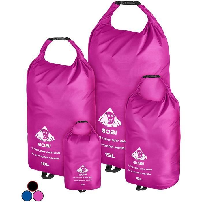 Sac Étanche JAMUILS 10L Bandoulière - Dry Bag Pour Canoë Rafting Snowboard Et Sports Nautiques