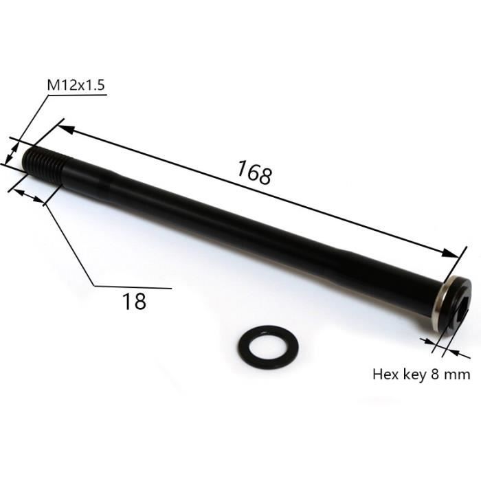 Axe roue hotsell arriere vtt 12x148