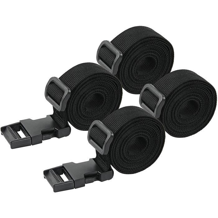 Kayak de 4 Sangles d'arrimage, Sangle de Reliure en Nylon, avec Boucle ...
