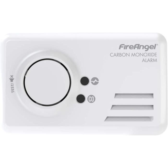 Détecteur Combiné Avec Fumée Et Monoxyde De Carbone - Batterie De 10 Ans Alarme Incendie Alarme De Monoxyde De Co 91975676
