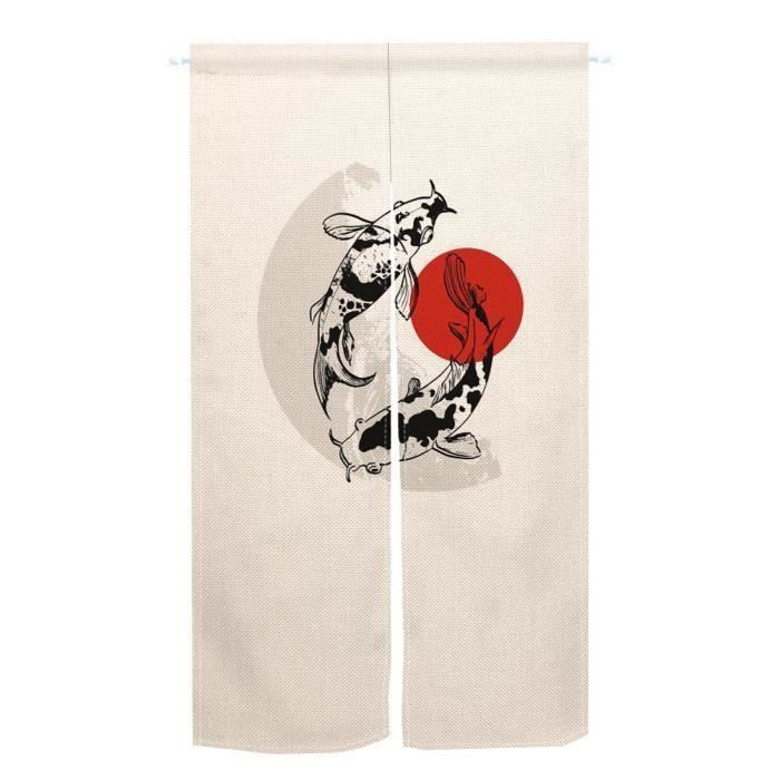 JAPONAIS NOREN PORTE Rideau Lucky Cat Diviseur Suspendu Cuisine