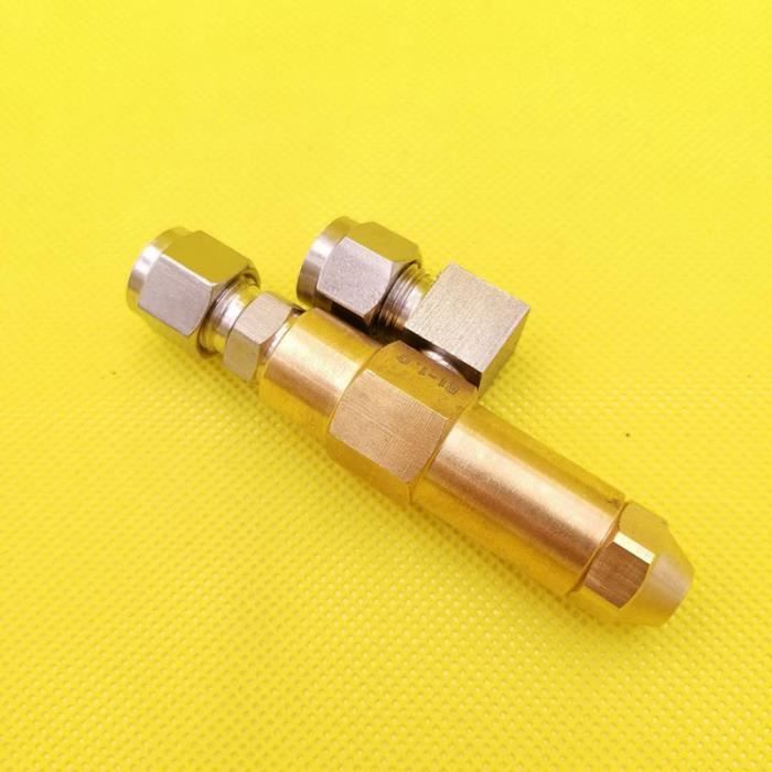 Buse Brûleur Huile Usée 0.5-2.0mm - Pulvérisateur Air Avec Électrode, Angle 45° Pour Systèmes Siphon