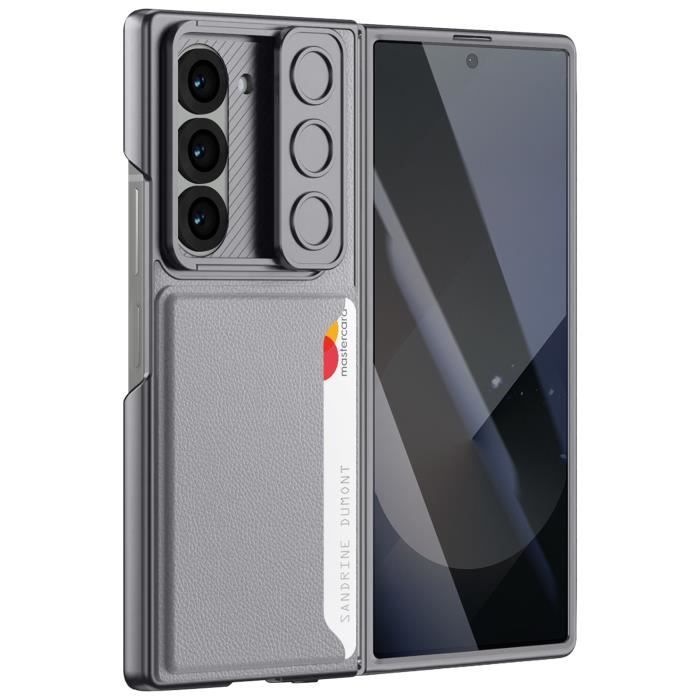 Coque Silicone + Film Verre Trempé Pour Samsung Galaxy Z Fold 4 – Transparente – Neuf