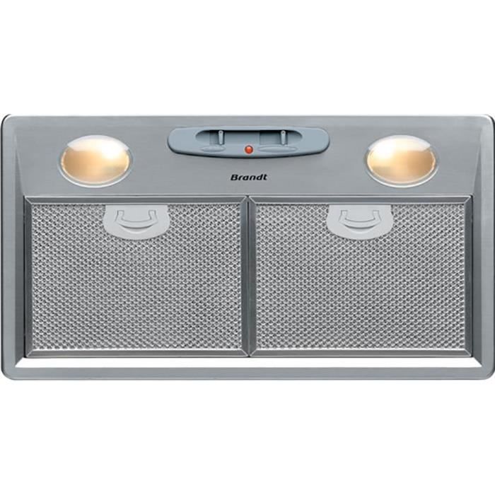 Groupe Filtrant 52cm Brandt Bhg6502x Achat Vente Hotte Cdiscount
