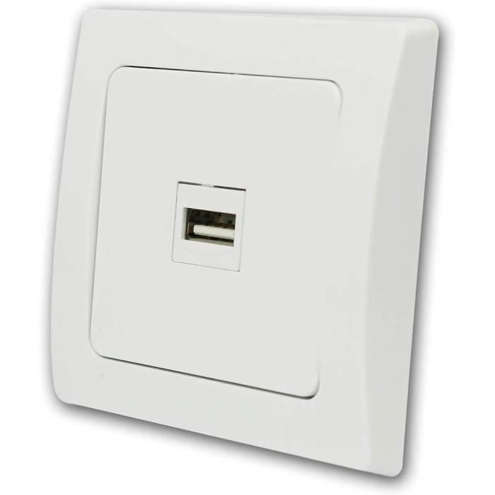 Prise De Meuble Encastrée Dans Le Plan De Travail Avec Un Bord Plat Fraisé Et Un Câble De 3 M 3x2p Z Argent