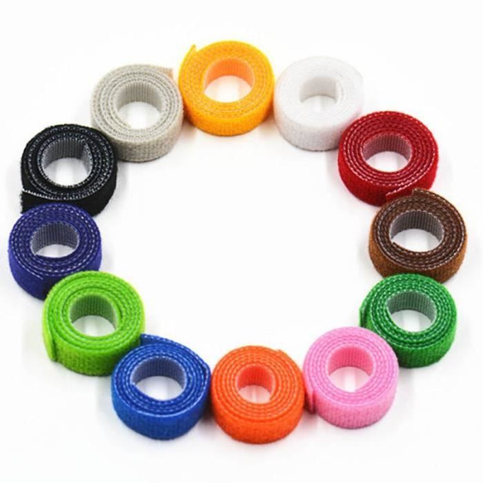 12 Pcs/Set Puppy Newborn Pets Identify Collars Adjustable Nylon Small