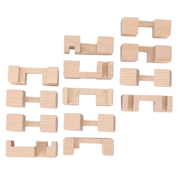 Casse-tête Magique En Bois – Boîte Secrète Avec Compartiment Caché, Casse-tête Luban Pour Adultes, Cadeau Surprise Intelligent
