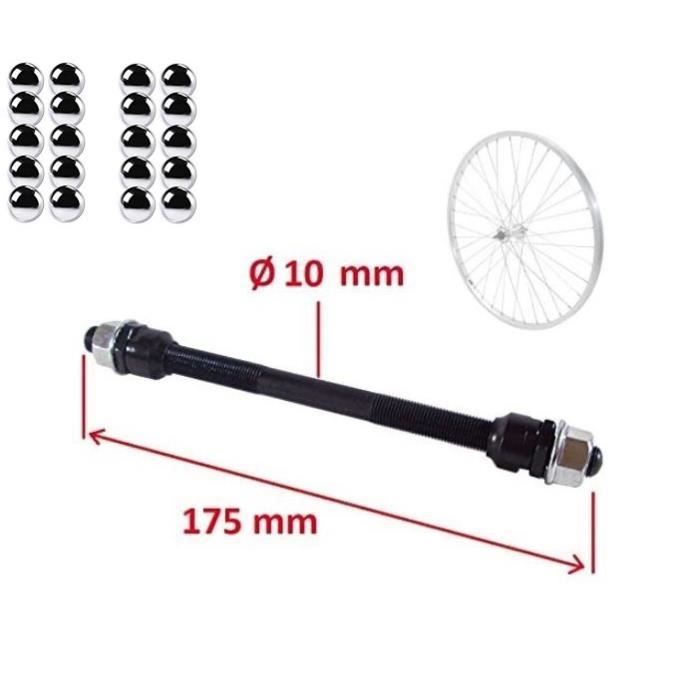 Axe roue arriere velo clearance