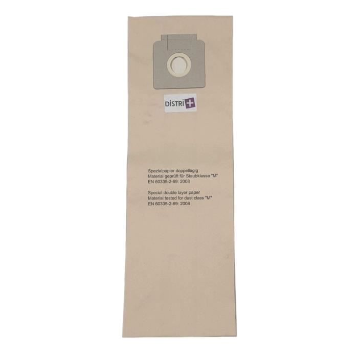 Sac Aspirateur Karcher T15-1 T17-1 – Pochette de 5 Sacs Papier