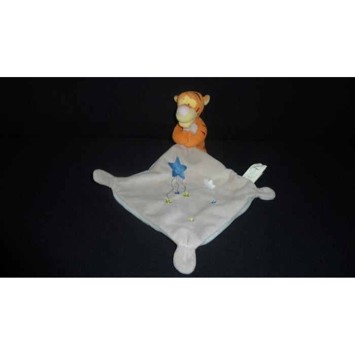 doudou tigrou avec mouchoir