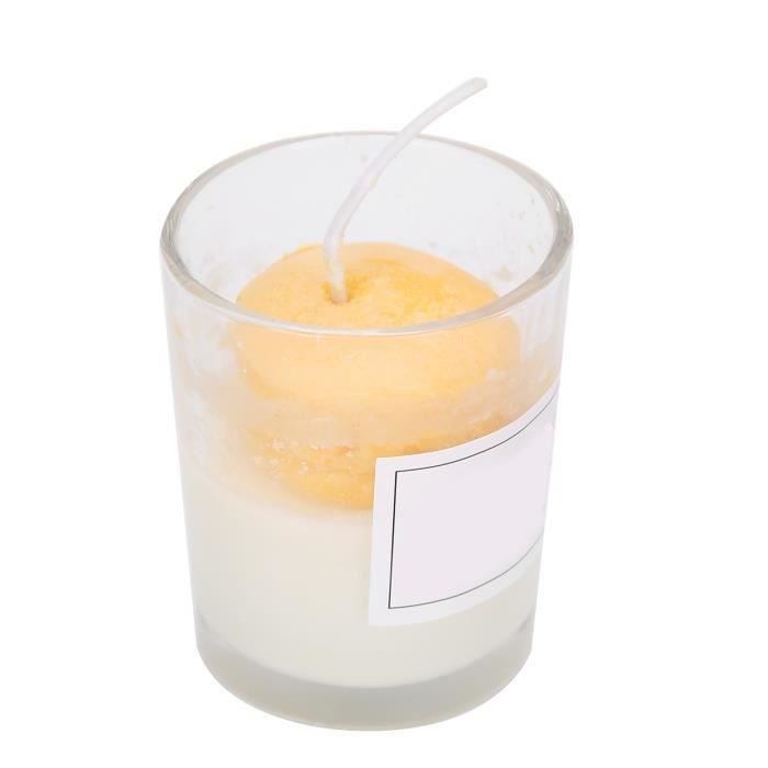EBTOOLS Bougie de fragrance Bougie Parfumée d'Aromathérapie en Verre