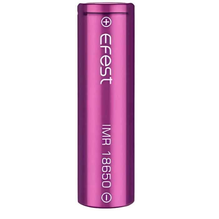 Efest Accu IMR 18650 3000mah 35A 3.7V 1 pc batterie pour cigarette  Electronique - Cdiscount Au quotidien