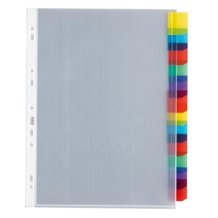 Intercalaires Carton Manille K3T Lot De 10 - Format A4 Perforés Pour Classeurs