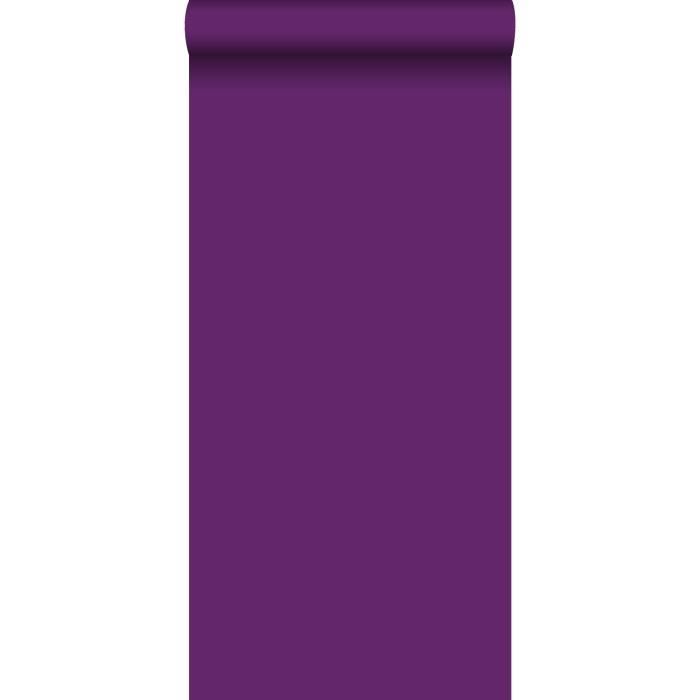 ESTAhome papier peint uni violet - 53 cm x 10,05 m - 117001