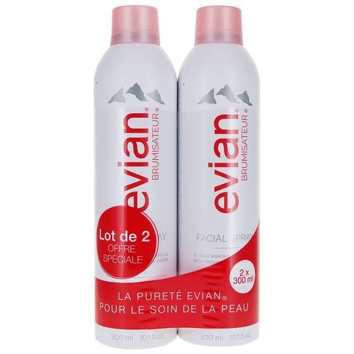 Evian Brumisateur 2x300ml Cdiscount Au Quotidien Evian Brumisateur 2x300ml Cdiscount Au Quotidien