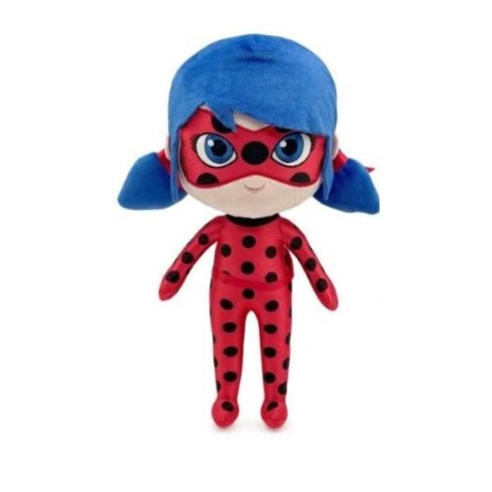 Peluche Miraculous Ladybug 30 cm - Cdiscount Jeux - Jouets