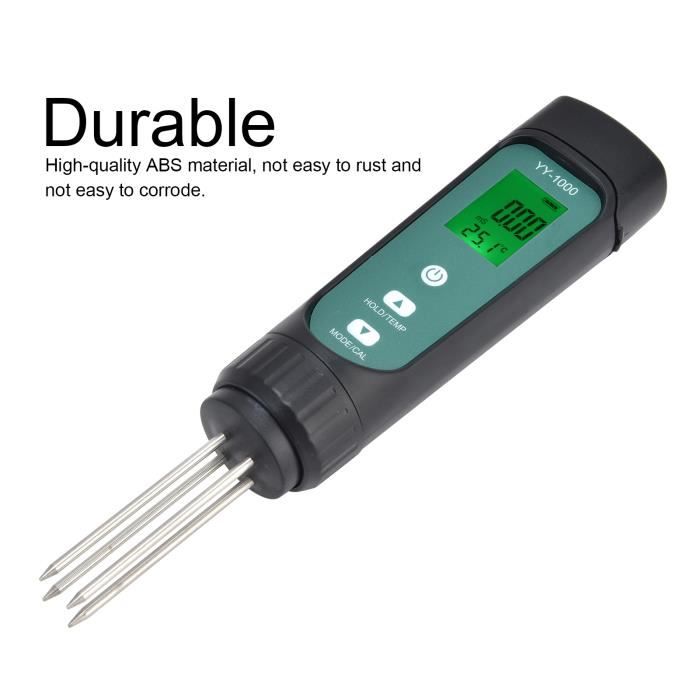 4 Hop 1 Capteur Testeur de Sol, Humidité Plante Meter Sol, I