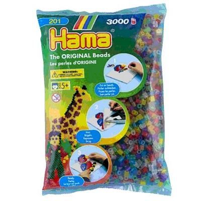 Jeu éducatif Manuel Perles à Repasser HAMA MIDI - Sachet 3000 Perles