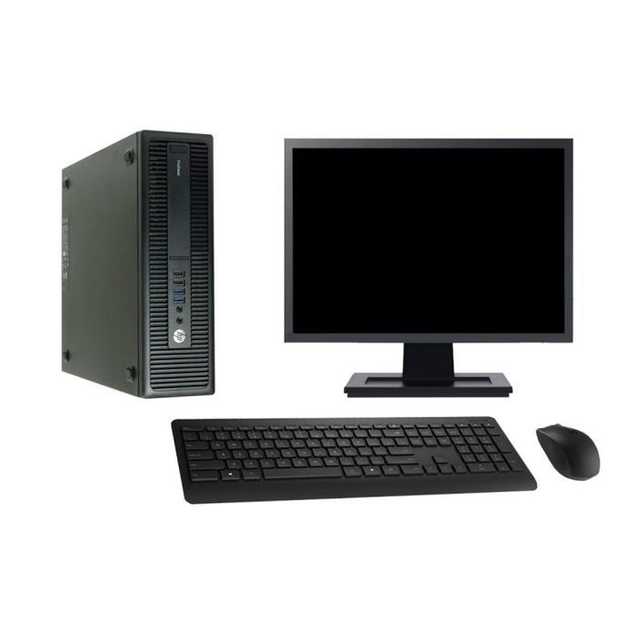 PC HP 600 G2 SFF Ecran 22 Intel Core i7-6700 RAM 8Go Disque 2To Windows 10 Wifi - Hewlett packard