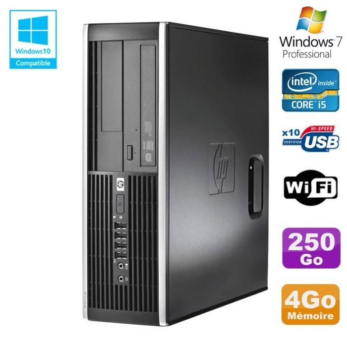 PC  Elite 8300 SFF Core I5 3470 3.2GHz 4Go Disque